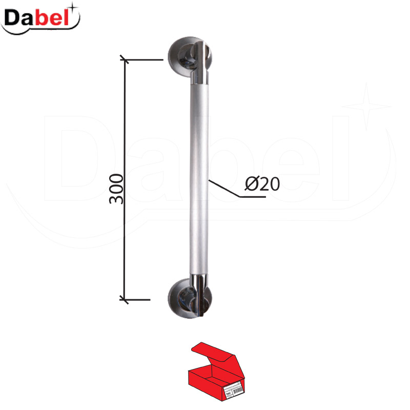 Rukohvat za vrata RU3004 Hr/Mat-Hr x300/20mm   Q