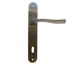 Kvaka šild za vrata NEVENA-S Hr/Mat-Hr 8x8/90mm  .Klj