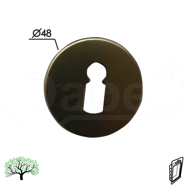 Rozeta za vrata R3 F4 fi49mm (2kom) .Klj DBP1