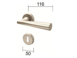 Kvaka rozeta za vrata JANA Ni-Sat fi50/11/115/8/9mm (20kom) .Klj Q