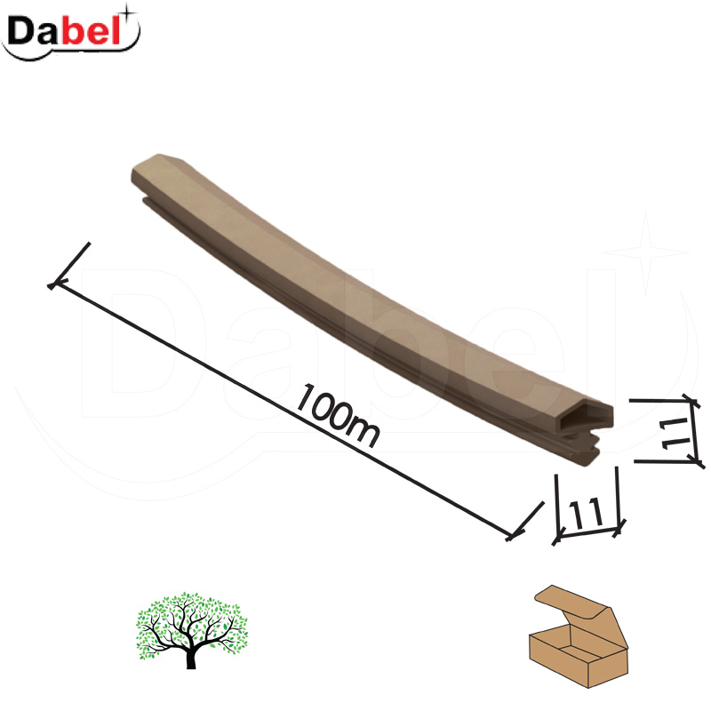 Dihtung za drvo DH16 Braon 11x11 mm (100m)  Q
