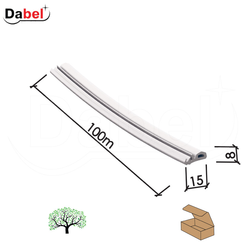 Dihtung za drvo DH44 Bela 24x8 mm (100m)  Q