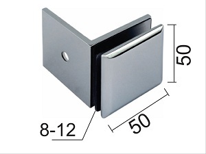 Spojnica stakla za tuš kabinu STS-102 Hr 50x50mm   Q