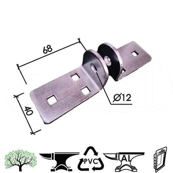Reza za katanac 300 ZnB 73x40mm   DSP