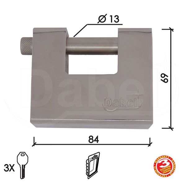 Katanac KA2035K B-Ni 84x69/fi13mm  3K DBP2