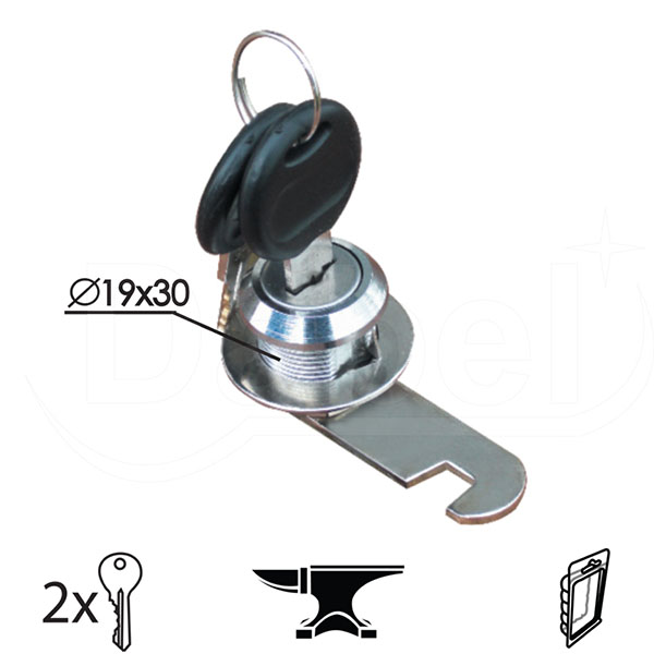 Bravica za metalni orman 2110 Hr fi19x30mm  2K DBP1