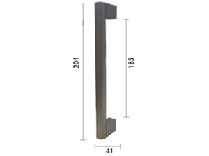 Ručica za nameštaj C25 MtBrNikl x192mm