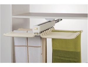 Garderobni ugradni držač pantalona GE4 Siva 700mm