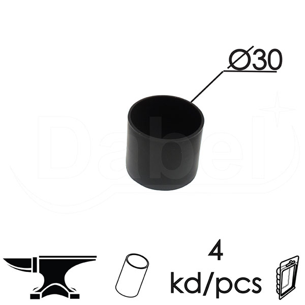 Navlaka za nogare stolica SN5 Crna fi30mm (4kom)  DBP1