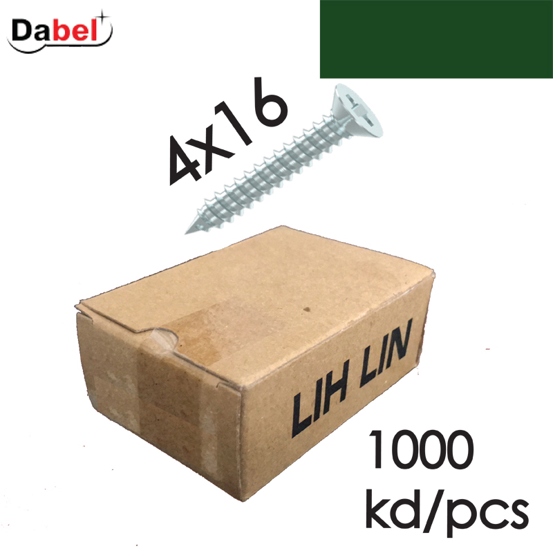 Vijak za ivericu VK0 ZnB 4,0x16/8mm (1000kom)