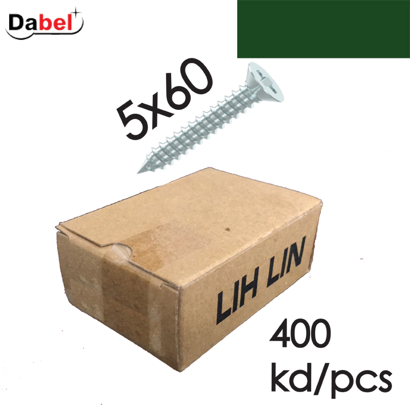 Vijak za ivericu VK0 ZnB 5,0x60/10mm (400kom)