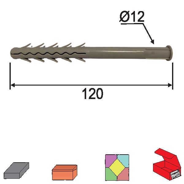 Tipl N Siva fi x12xx120mm