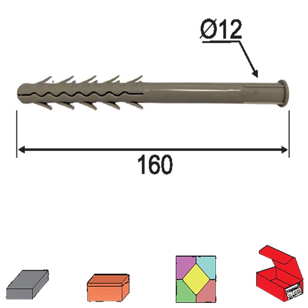 Tipl N Siva fi x12xx160mm
