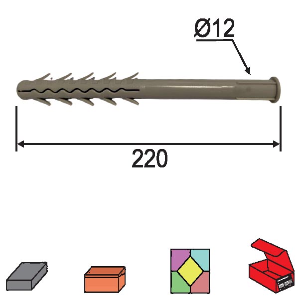 Tipl N Siva fi x12xx220mm