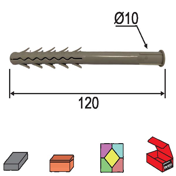 Tipl N Siva fi x10xx120mm