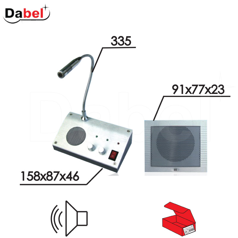 Å alterski audio interfon  Zn   BANK RL-9908