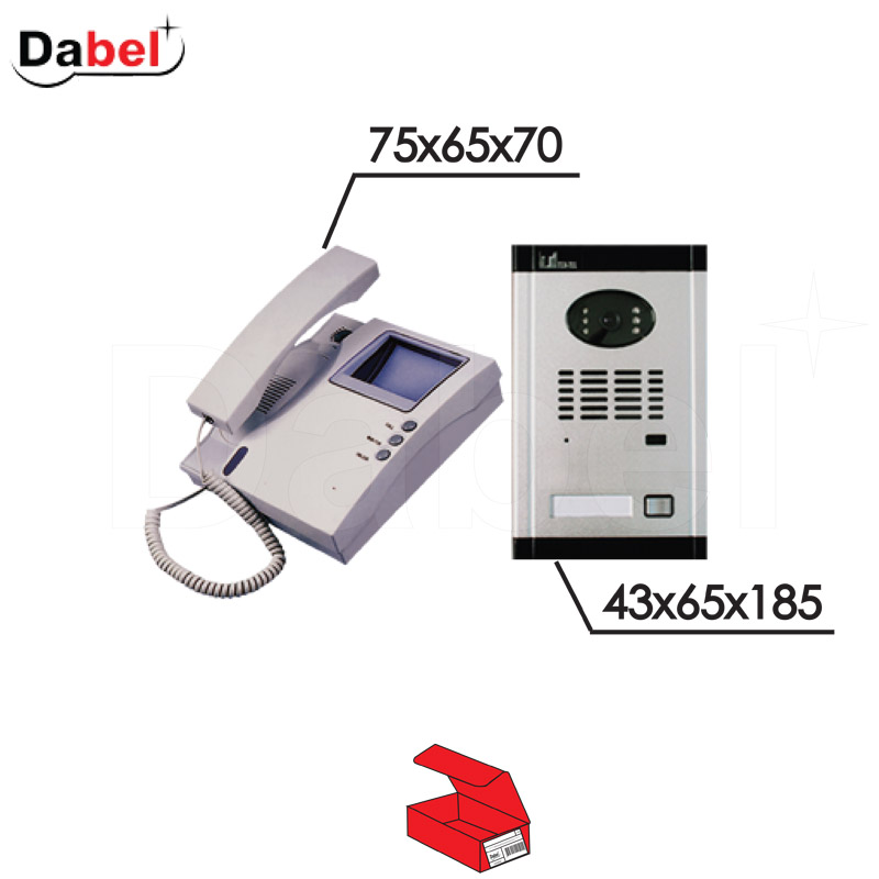 Video interfon  Silver   IN