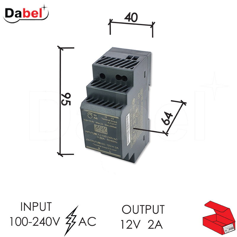 El. sklop za interfon  Crna   za napajanje 13,5V