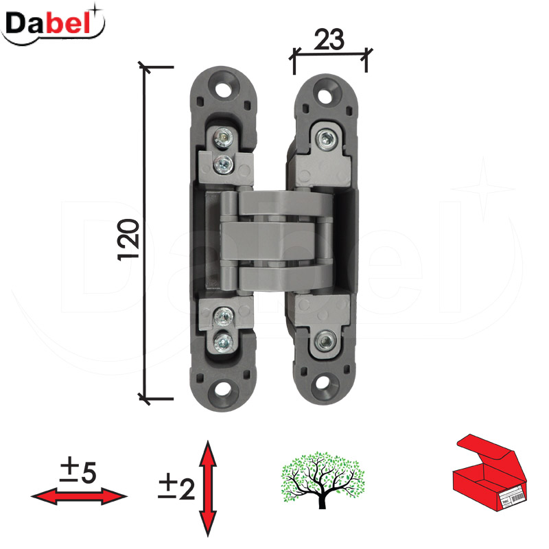Šarka SOS za vrata SP9037 Ne 23xx120mm   DBP2